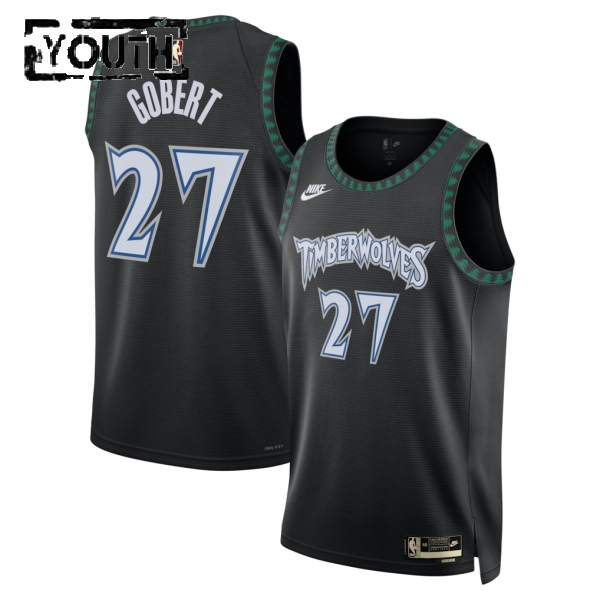 Minnesota Timberwolves Trikot Rudy Gobert Nike 2025-26 Classic Edition Schwarz Swingman - Kinder Minnesota Timberwolves Trikot Rudy Gobert Nike 2025-26 Classic Edition Schwarz Swingman - Kinder